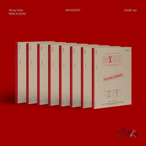 安心 迅速の日本国内発送 MAXIDENT CASE ver. バンチャン ver. Stray Kids メンバー選択 straykids ストレイキッズ スキズ アルバム cd