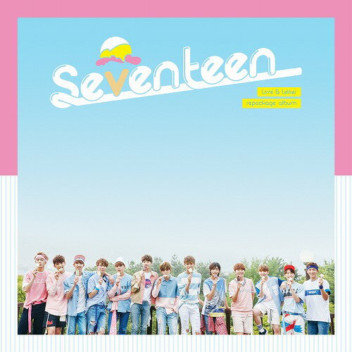 SEv̓{ Love&Letter repackage album SEVENTEEN ZueB[ Zu` Ao