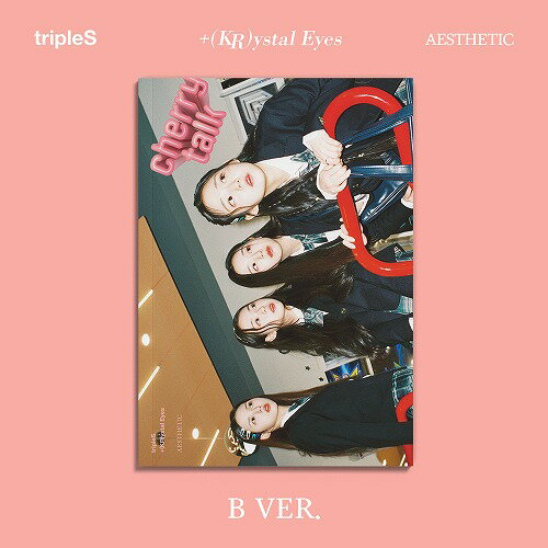 安心・迅速の日本国内発送 +(KR)ystal Eyes AESTHETIC B VER. tripleS トリプルエス アルバム cd 韓国 kpop