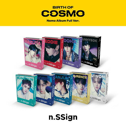 安心・迅速の日本国内発送 n.SSign DEBUT ALBUM BIRTH OF COSMO Nemo Album Full Ver. 限定盤 HANJUN ver. n.SSign エヌサイン エンサイン アルバム 韓国 kpop n.Ssign nssign ハンジュン