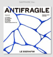 安心・迅速の日本国内発送 2nd Mini Album ANTIFRAGILE ( COMPACT Ver. ) サファイア LE SSERAFIM ルセラフィム アルバム lesserafim アルバム ミニアルバム