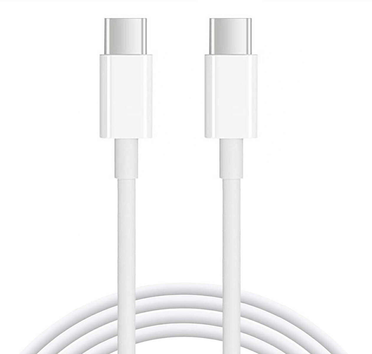 1メートル USB-C & USB-C ケーブル 100W急速充電 PD対応 Type-C ケーブル タイプc 充電ケーブル Cタイプコード iPhone15、MacBook Pro/Air iPad Pro、Samsung Galaxy S21 S20 Note20、Sony、Google Pixel その他Android各種、usb type c機器等対応のサムネイル