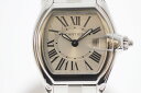 【中古】Cartier　カルティエ　ロードスターSM　W62016V3 シルバー文字盤 自動巻き U ...