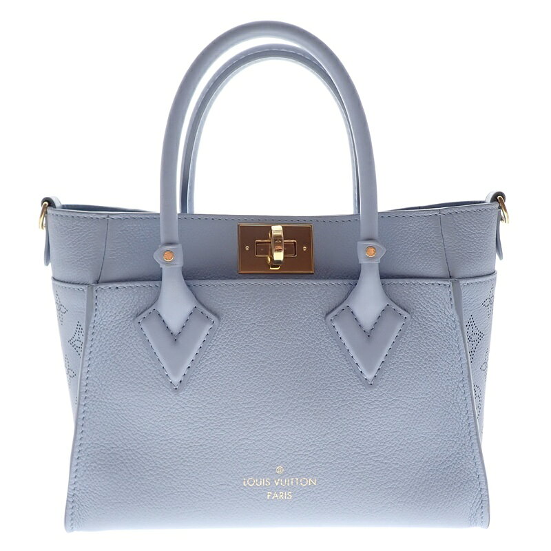 Rakuten - 【中古】LOUIS VUITTON ルイヴィトン オンマイサイドPM M59432 モノグラム・マヒナ 2WAY ハンド ショルダーバッグ USED-B m26-1200173925800436