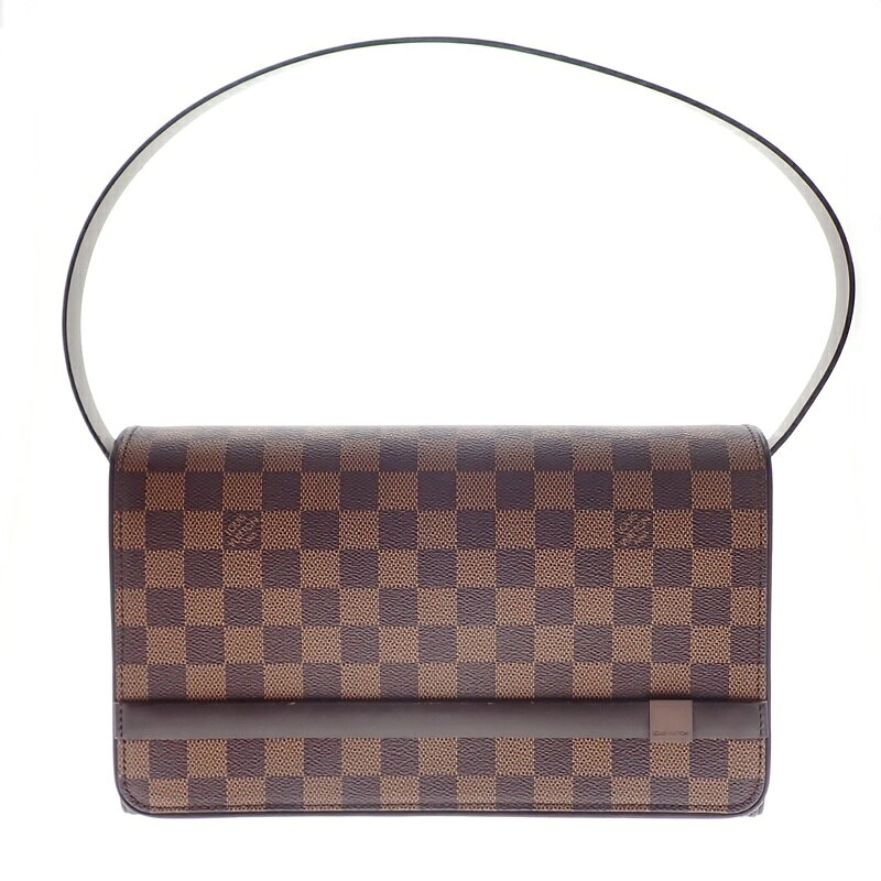  LOUIS VUITTON ルイヴィトン トライベッカ・ロン N51160 ダミエ ハンド ワンショルダー バッグ USED-B m26-1200167925800306