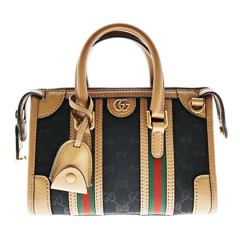 GUCCI グッチ オフィディア シェリーライン GGキャンバス 2WAYバッグ 715771 520981 レザー ハンド ショルダーバッグ ブランド 鞄 レディース USED-A m2607-1200205925800228