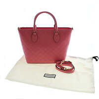 【中古】GUCCIグッチグッチシマ2WAYハンドショルダーバッグ432124GG柄レザーピンク鞄レディースUSED-SA【かんてい局前橋店】m19-1200205925800001