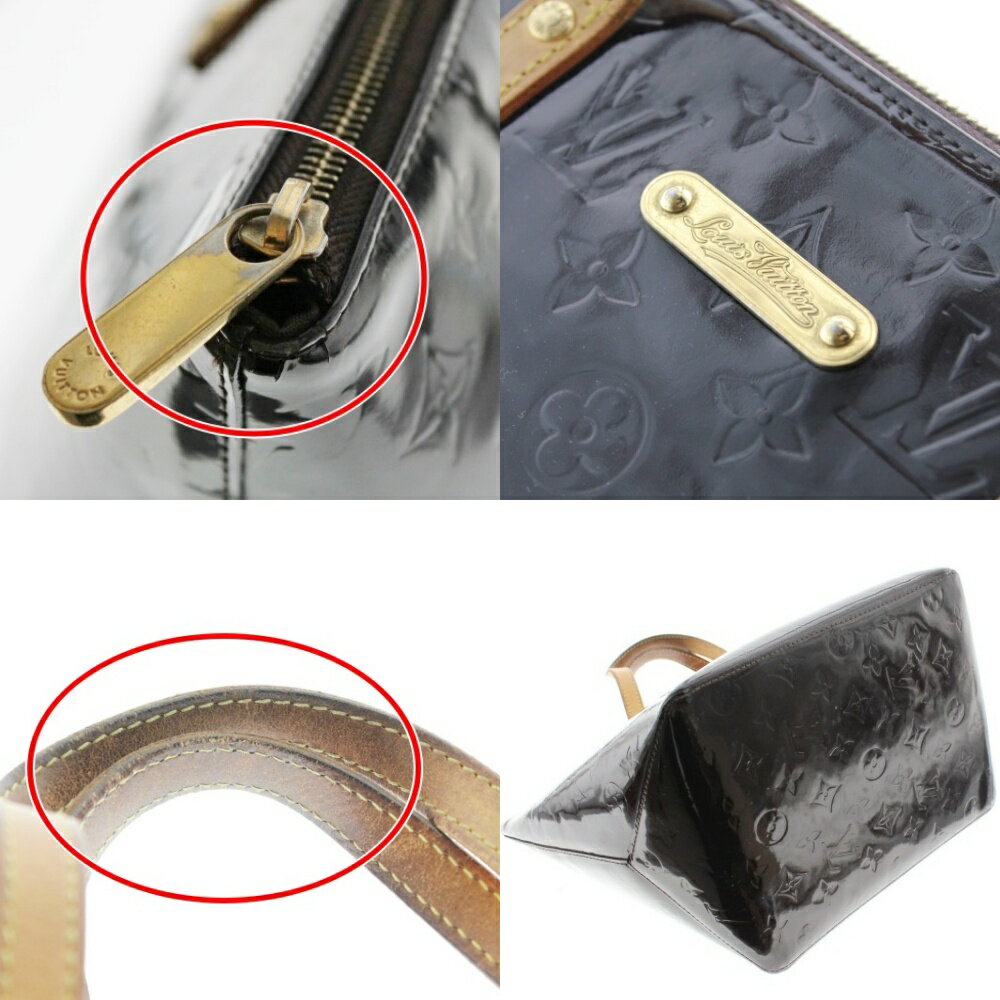 【中古】【LOUIS VUITTON】ルイヴィトン ベルヴューPM M93585 モノグラムヴェルニ ハンドバッグ アマラント USED-B【かんてい局前橋店】m20-1200170925800013