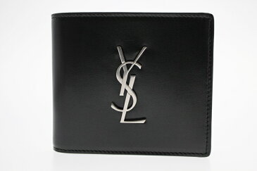 【中古】SAINT　LAURENT　サンローラン　2つ折り札入れ 　USED-SA メンズ　レディース かんてい局前橋店　　m19-1200294925800031