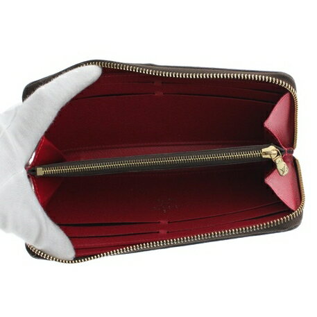 LOUIS VUITTON ルイヴィトン ポルトフォイユ・クレマンス ダミエ M60534 長財布 レディース USED-A CI4105【中古】m19-1200175925800040