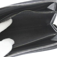 【中古】【BOTTEGAVENETA】ボッテガヴェネタ114076ラウンドファスナー財布ブラックレザーメンズUSED-Aかんてい局前橋店m20-1200294925800010