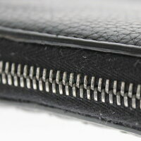 【中古】【BOTTEGAVENETA】ボッテガヴェネタ114076ラウンドファスナー財布ブラックレザーメンズUSED-Aかんてい局前橋店m20-1200294925800010