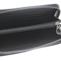 【中古】【BOTTEGAVENETA】ボッテガヴェネタ114076ラウンドファスナー財布ブラックレザーメンズUSED-Aかんてい局前橋店m20-1200294925800010