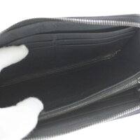 【中古】【BOTTEGAVENETA】ボッテガヴェネタ114076ラウンドファスナー財布ブラックレザーメンズUSED-Aかんてい局前橋店m20-1200294925800010