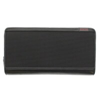 【中古】【TUMI】トゥミジップ・アラウンド・ラージトラベルウォレットラウンドファスナー財布19277ブラックメンズバリスティックナイロンUSED-A【かんてい局前橋店】m20-1200494925800002