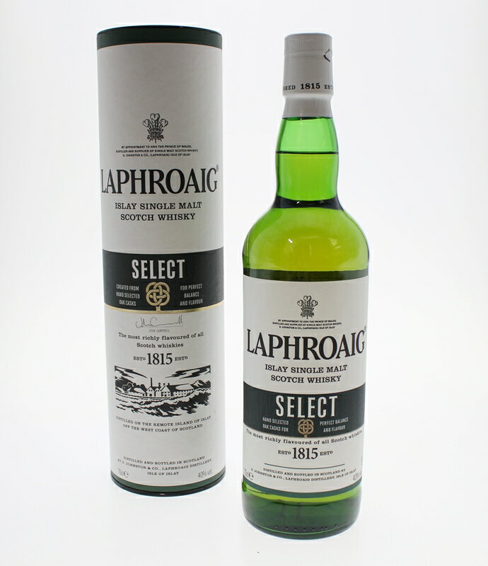 【中古・未開栓】LAPHROAIG SELECT ラフロイグ　セレクト　700ml スコッチウイスキー 洋酒 古酒 【かんてい局前橋店】m19-1200577925800012