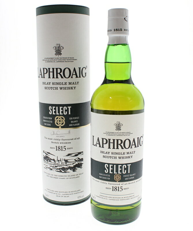 【中古・未開栓】LAPHROAIG SELECT ラフロイグ　セレクト　700ml スコッチウイスキー 洋酒 古酒 【かんてい局前橋店】m19-1200577925800012-1