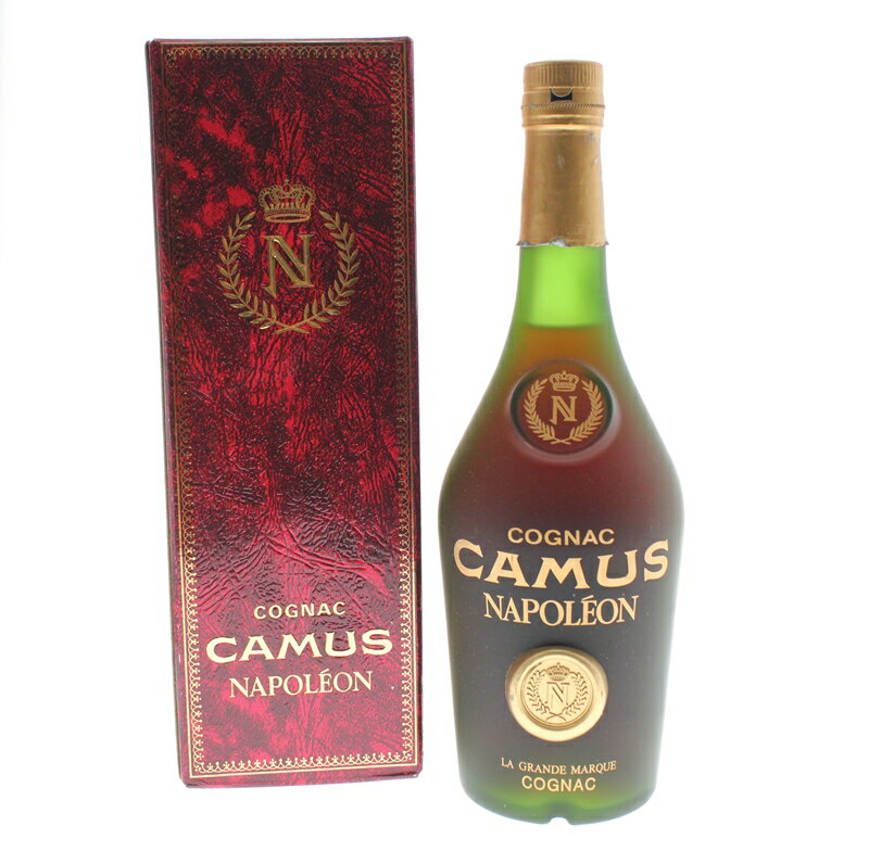 【中古・未開栓】CAMUS NAPOLEON LA GRANDE MARQUE　カミュ ナポレオン グランマルキ 700ml コニャック 箱付き 洋酒 古酒 【かんてい局前橋店】m19-1210501925800078