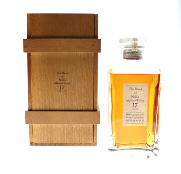 【群馬県内配送限定】【中古・未開栓】The Blend of Nikka 17years old　ザ　ブレンド　オブ　ニッカ　17年 660ml　箱付き 国産酒 【かんてい局前橋店】m19-1200581925800039