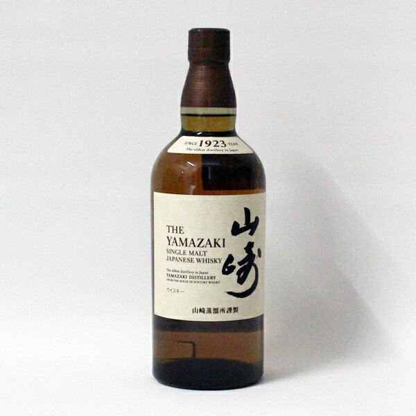 【群馬県内配送限定】【中古・未開栓】SUNTORY 山崎 シングルモルトウイスキー 700ml サントリー　国産 ウイスキー　箱無　m19-1200581925800067-1