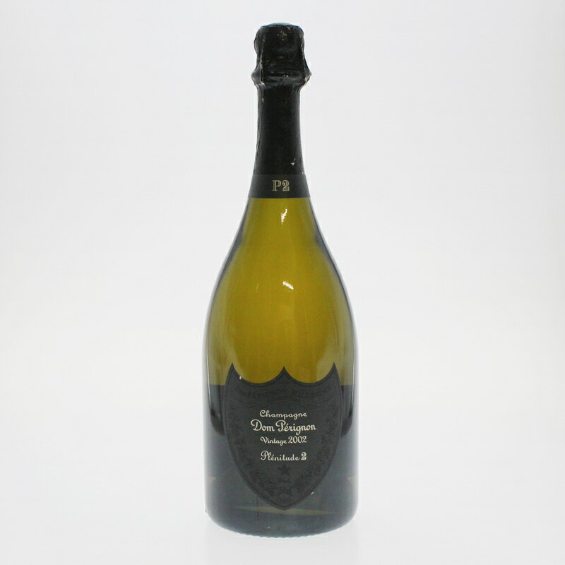 【中古・未開栓】DomPerignon 2002 P2 ドンペリニヨン プレニチュード 750ml ドンペリ シャンパーニュ シャンパン 箱無し 洋酒 m21-1200578925800009