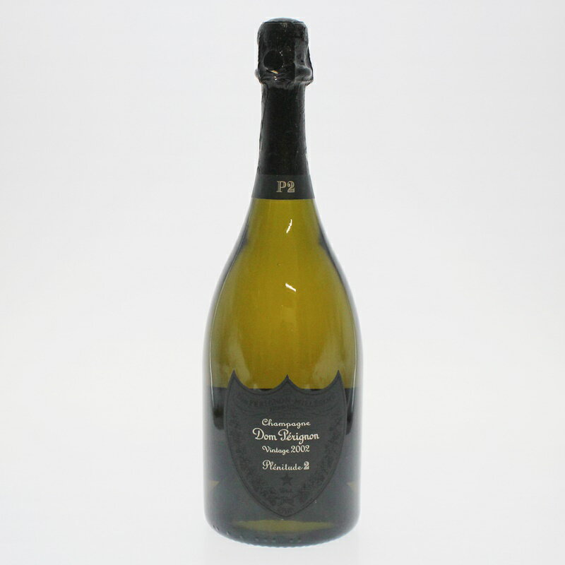 【中古・未開栓】DomPerignon 2002 P2 ドンペリニヨン プレニチュード 750ml ドンペリ シャンパーニュ シャンパン 箱無し 洋酒 m21-1200578925800008