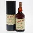 【中古・未開栓】Glenfarclas グレンファークラス 25年 シングルモルト 700ml スコッチウイスキー 洋酒 古酒 【かんてい局前橋店】m21-1200577925800135