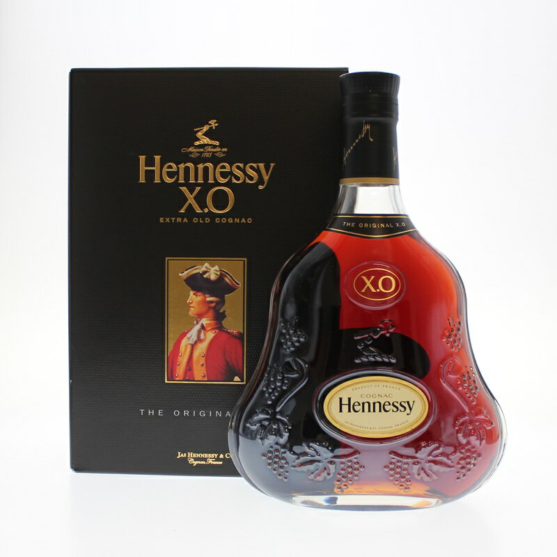 【中古・未開栓】Hennessy XO ヘネシー 700ml 黒キャップ コニャック 洋酒 古酒 【かんてい局前橋店】m23-1210501925800453