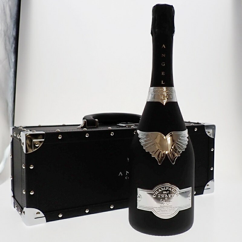 【中古・未開栓】ANGEL CHAMPAGNE NV Brut Black エンジェル ブラック 750ml シャンパーニュ シャンパン 洋酒 m24-1200578925800223