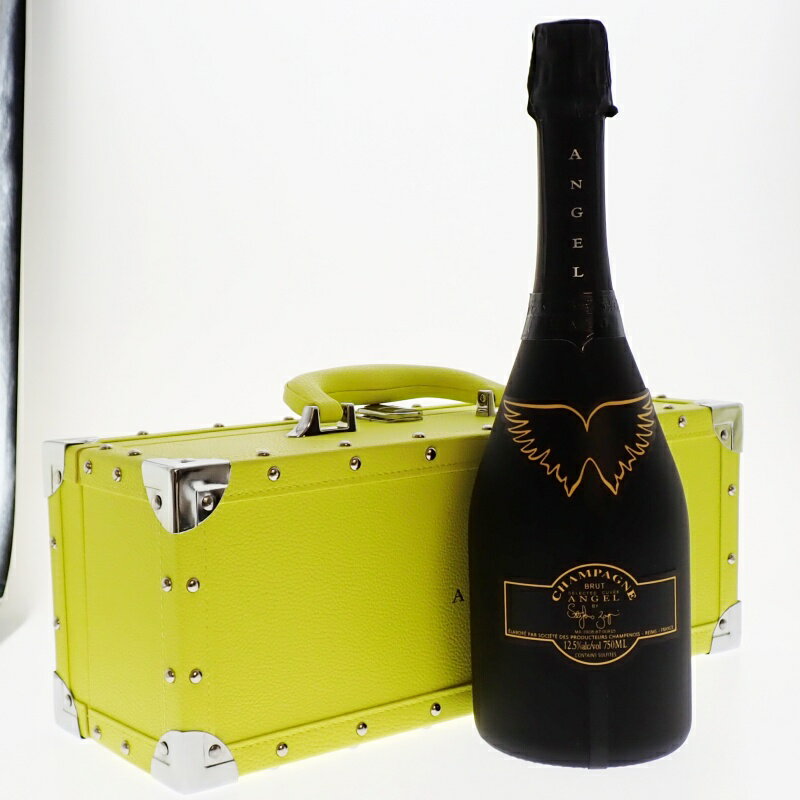 【中古・未開栓・電池切れ】ANGEL HALO エンジェル ヘイロー イエロー 750ml シャンパーニュ シャンパン 洋酒 m25-1200580925800263