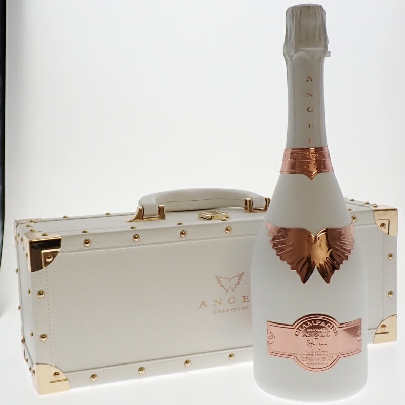 【中古・未開栓】ANGEL CHAMPAGNE NV Rose White エンジェル ロゼホワイト 750ml シャンパーニュ シャンパン 洋酒 m25-1200580925800284