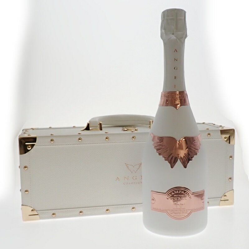 【中古・未開栓】ANGEL CHAMPAGNE NV Rose White エンジェル ロゼホワイト 750ml シャンパーニュ シャンパン 洋酒 m25-1200580925800310