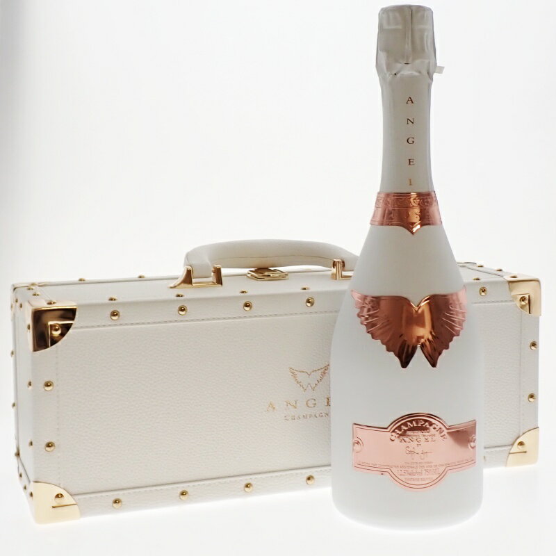 【中古・未開栓】ANGEL CHAMPAGNE NV Rose White エンジェル ロゼホワイト 750ml シャンパーニュ シャンパン 洋酒 m25-1200580925800334