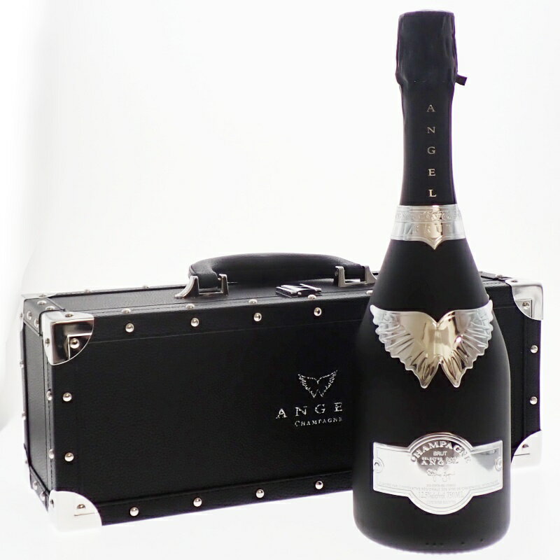【中古・未開栓】ANGEL CHAMPAGNE NV Brut Black エンジェル ブラック 750ml シャンパーニュ シャンパン 洋酒 m25-1200578925800329