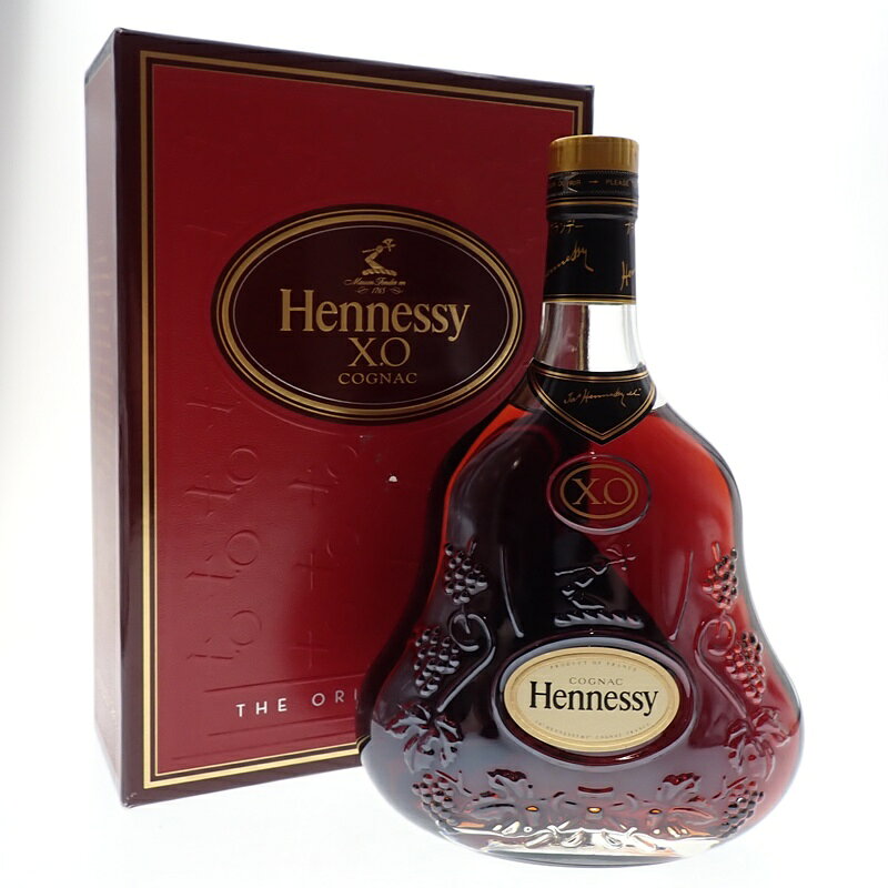 【中古・未開栓】Hennessy XO 金キャップ クリアボトル ヘネシー ブランデー 700ml 【かんてい局前橋店..