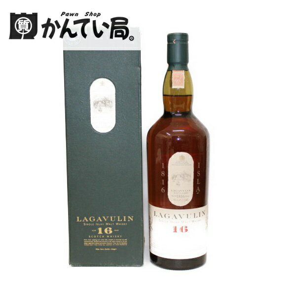 【中古・未開栓】LAGAVULIN ラガヴーリン 16年 1000ml スコッチウイスキー 洋酒 古酒 【かんてい局前橋店】m19-1200580905800290