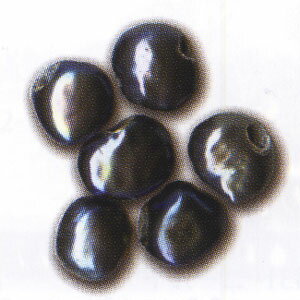 メルヘンアート　スィートウォーターパール　ブラック　7〜8mm