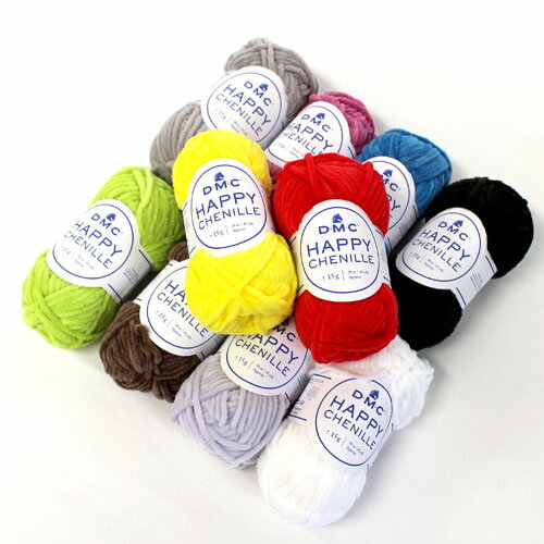 DMC　毛糸　HAPPY CHENILLE（ハッピーシェニール）　10〜29番のサムネイル
