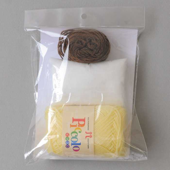 【わた入り】ハマナカ　ピッコロでつくる サンリオあみぐるみキット ポムポムプリン 3