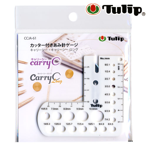 チューリップ カッター付きあみ針ゲージ(carryC・Clong対応)