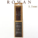 ROWAN ローワン　5本針　長さ20cm　5.5mm　Birchwood　Double Pointed Needles