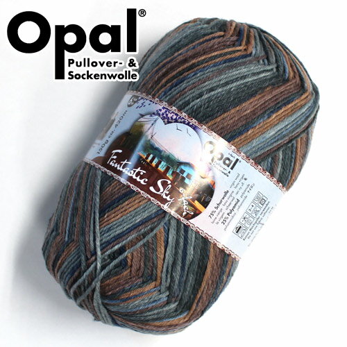 Opal（オパール）　毛糸　Fantastic Sky (ファンタスティックスカイ) 6ply　11224番色