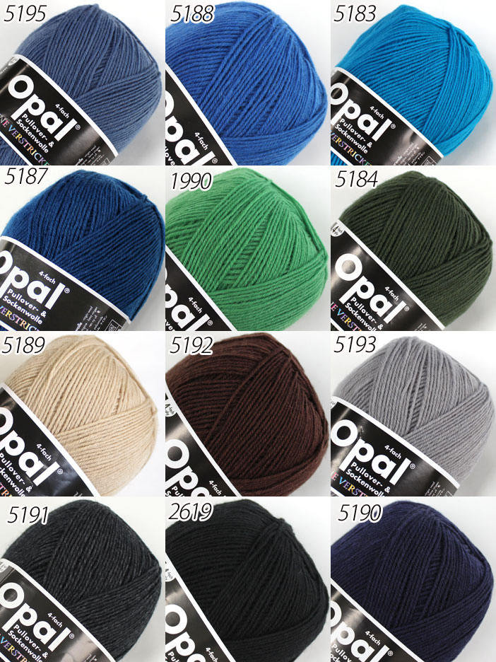 【100g巻】Opal（オパール）　毛糸　単色　UNI 4-fach　ページ2