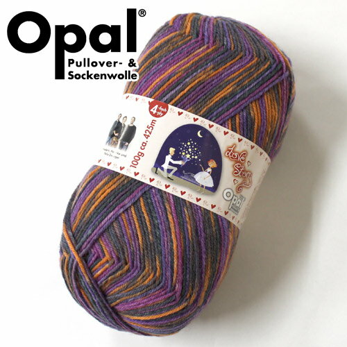 【100g巻】Opal（オパール） 毛糸 LoveStory（ラブストーリー） 4ply 7910番色