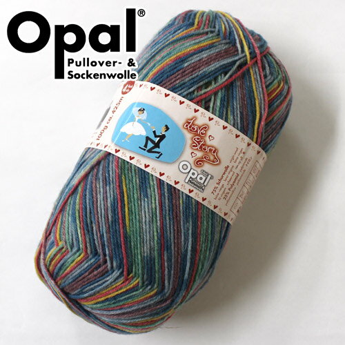 【100g巻】Opal（オパール） 毛糸 LoveStory（ラブストーリー） 4ply 7915番色