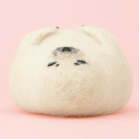 ハマナカyucococafeさくだゆうこフェルト羊毛でつくるほのぼの動物アザラシキット