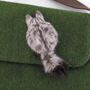 ハマナカ ニードルフェルトでつくる 植毛入門キット サバトラのブローチ