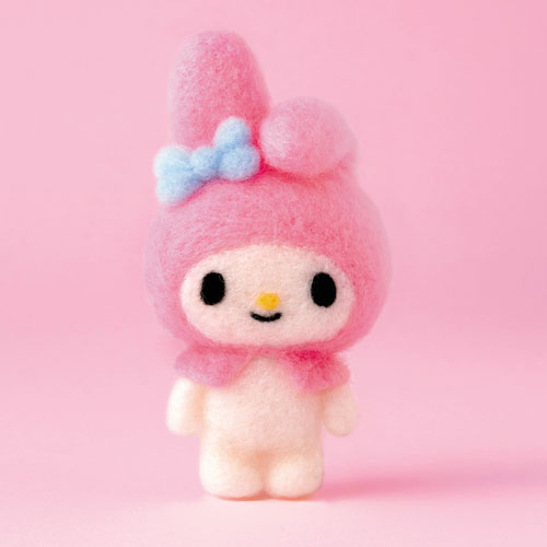 ハマナカ サンリオ ニードルフェルトで作るMy Melody（マイメロディ）　キット
