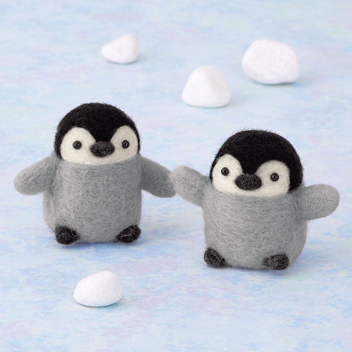 lovema様】季節飾り 子ペンギンのスイカ割り他 羊毛フェルト