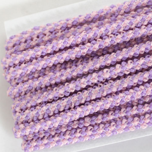 SUNCOCCOH（サンコッコー）　ふんわりマスクゴム　ラベンダー　4mm幅3m巻